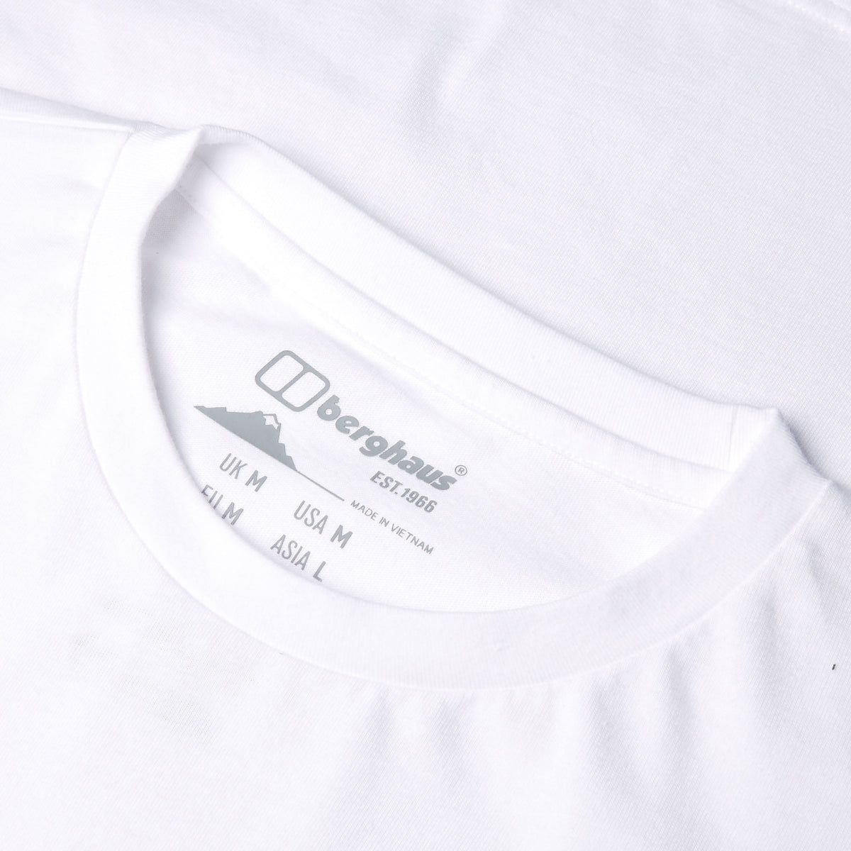 Men's Big Logo Long Sleeve Tee - White