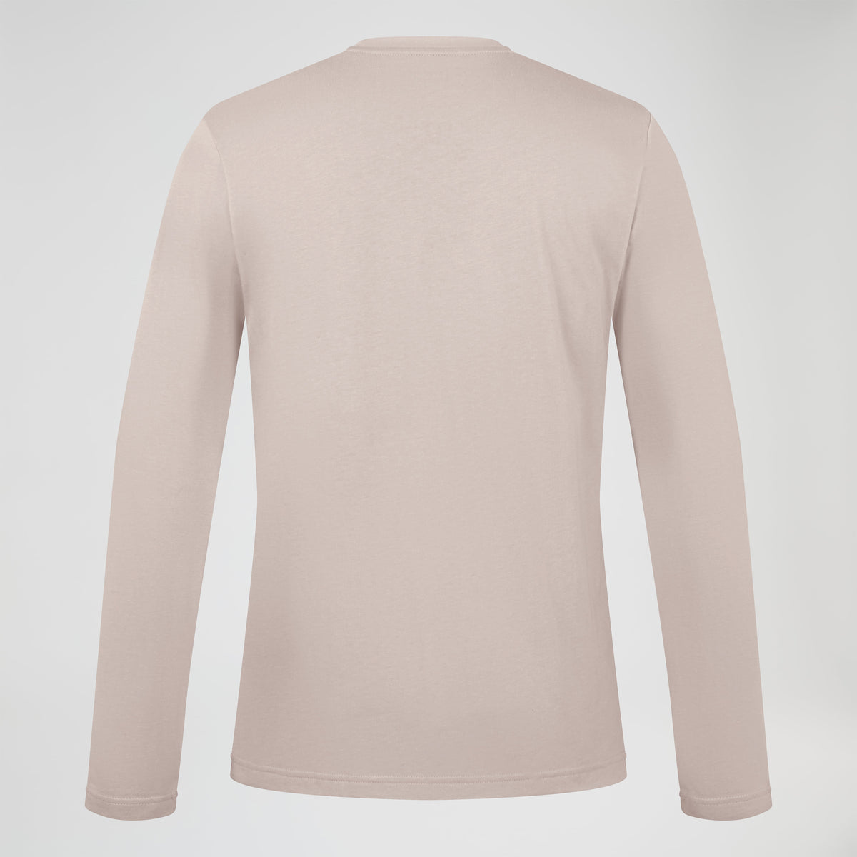 Men's Big Logo Long Sleeve Tee - Grey