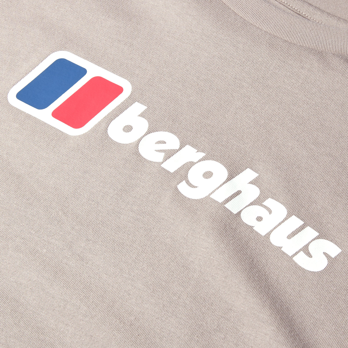 Men's Big Logo Long Sleeve Tee - Grey