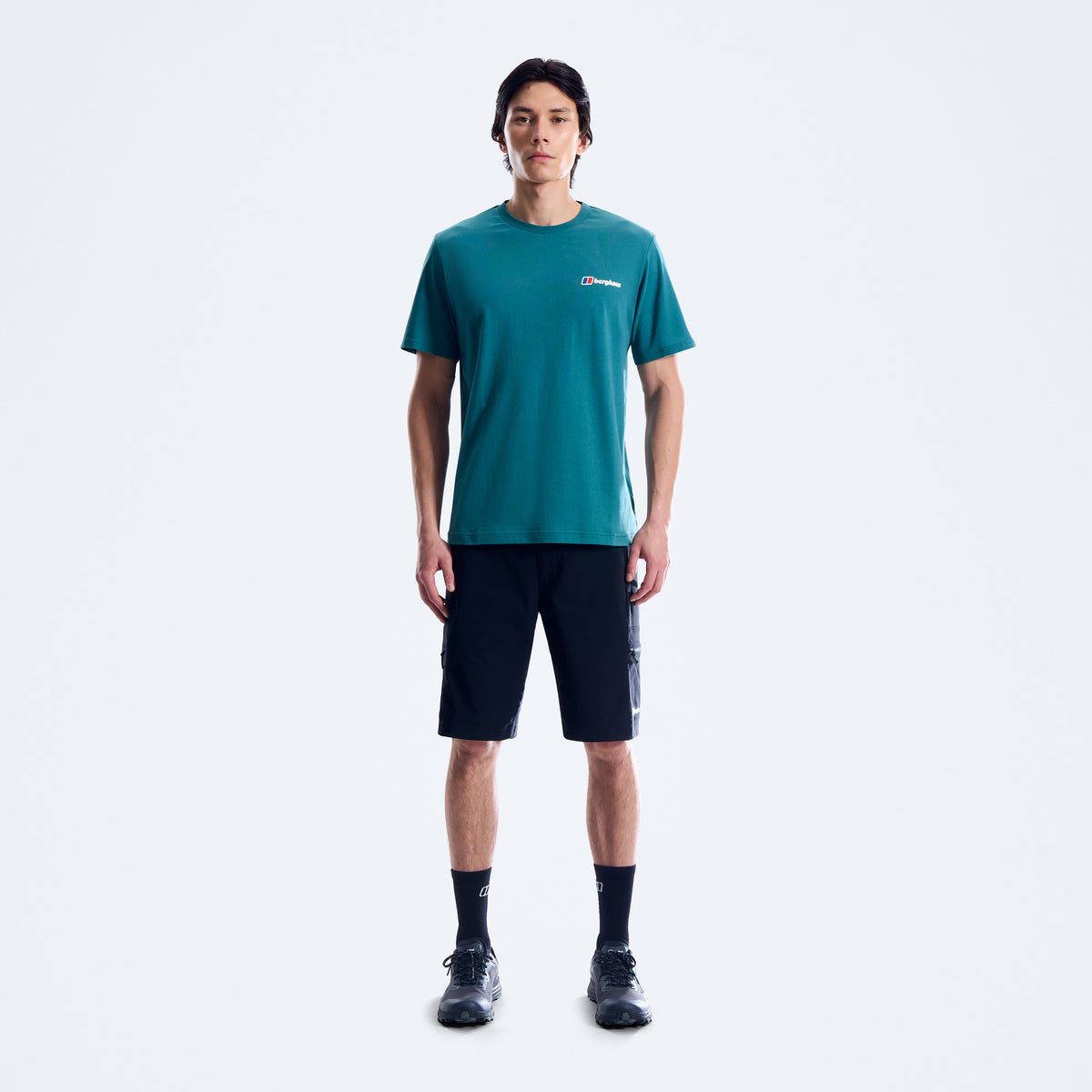 Herren-Class-Logo-T-Shirt – Blau
