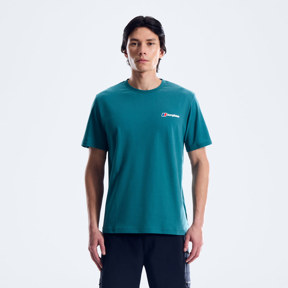 Herren-Class-Logo-T-Shirt – Blau