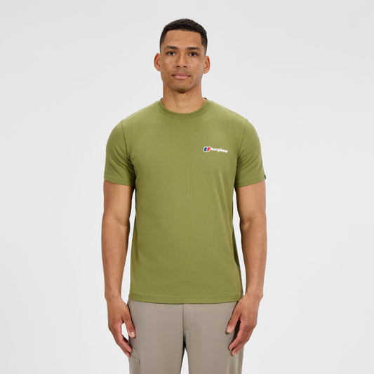 Herren-Class-Logo-T-Shirt – Grün