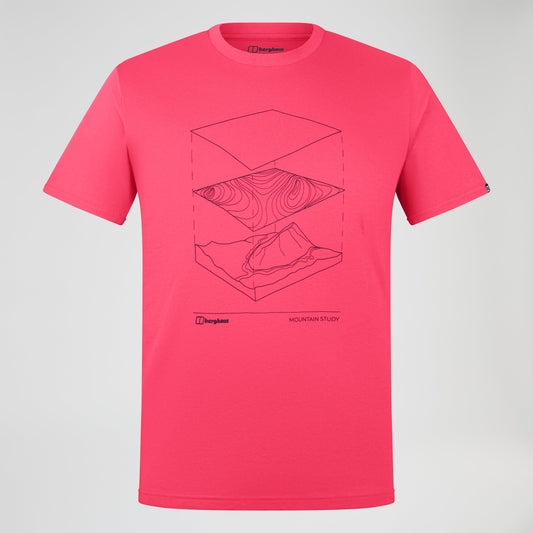 Herren Everyday Elements Kurzarm-T-Shirt - Pink