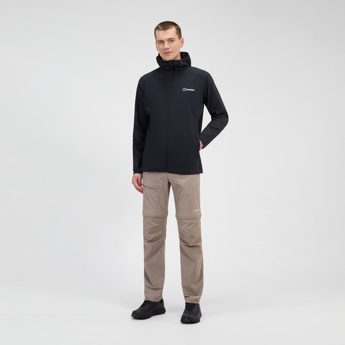 Ridge-Roamer Lite Softshelljacke für Herren – Schwarz