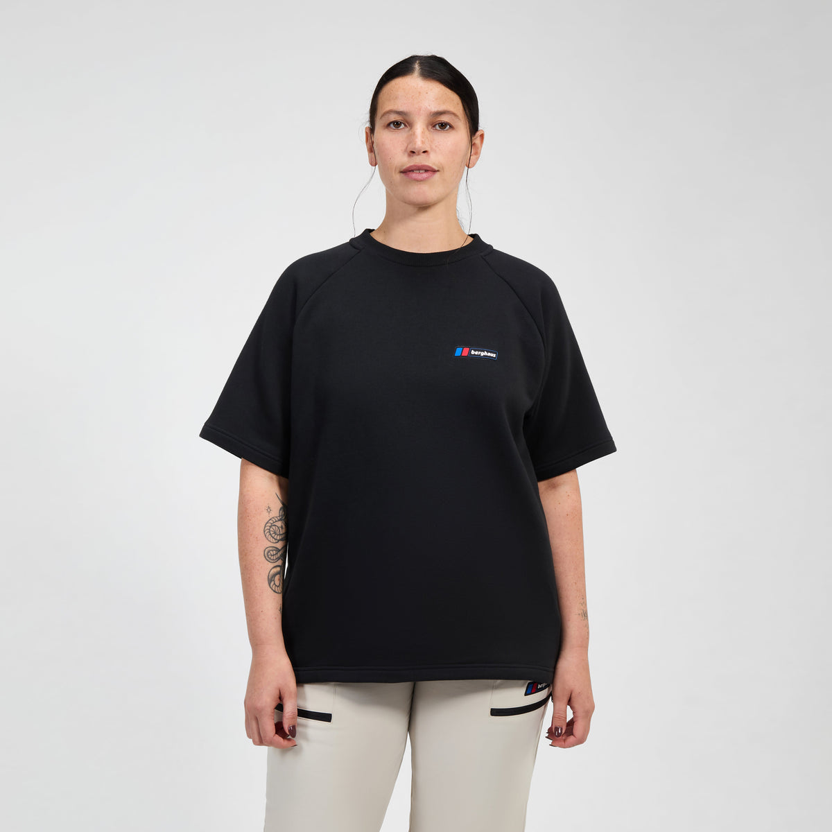 Unisex Storm 25 Kurzarm-T-Shirt - Schwarz
