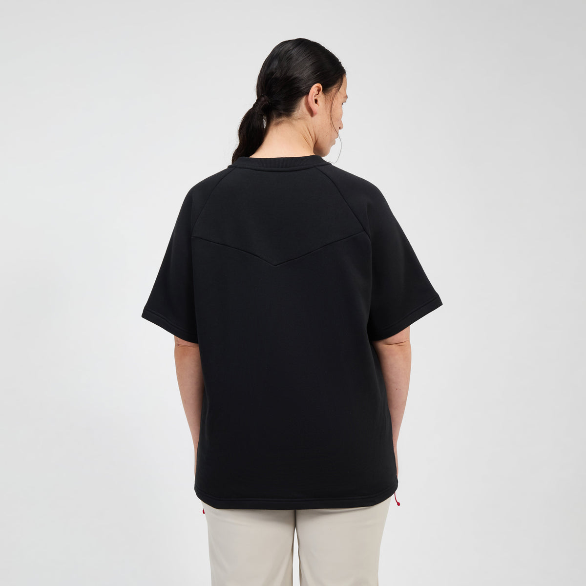 Unisex Storm 25 Kurzarm-T-Shirt - Schwarz
