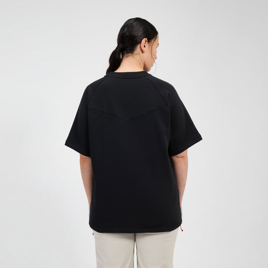 Unisex Storm 25 Kurzarm-T-Shirt - Schwarz