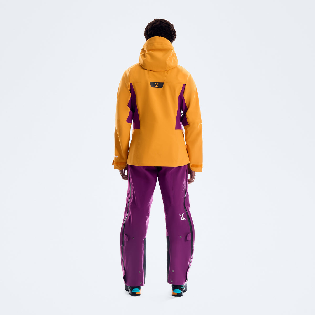 Women's Extrem Vanguard Gore-Tex Jacke - Geo Flare/Purple