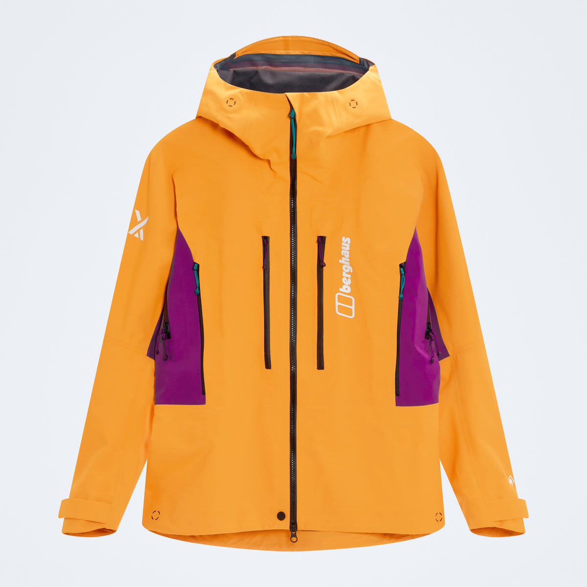 Women's Extrem Vanguard Gore-Tex Jacke - Geo Flare/Purple