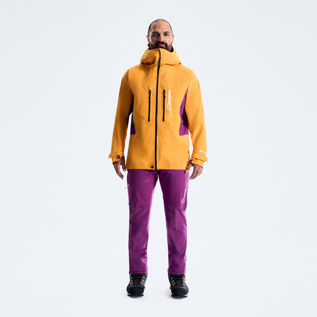 Men's Extrem Vanguard Gore-Tex Jacke - Geo Flare/Lila