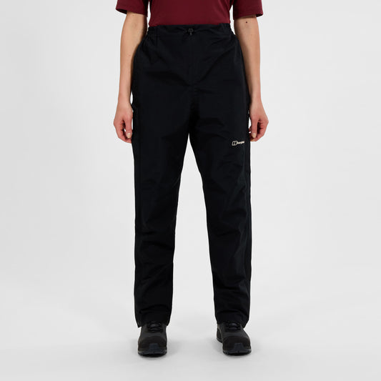 Damen-Wanderhose Hillwalker Gore-Tex – Schwarz