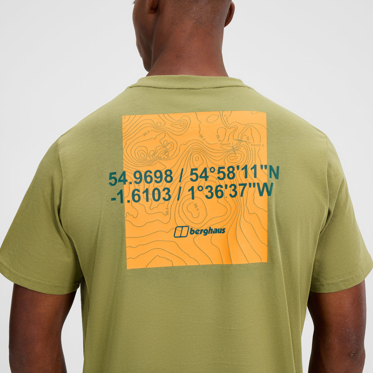 Herren Coordinates T-Shirt - Grün