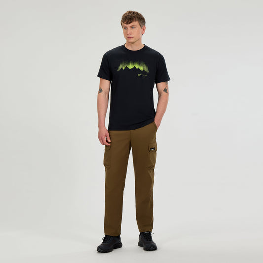 Herren Mountain Strike T-Shirt - Schwarz