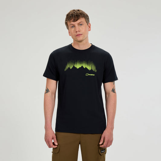 Herren Mountain Strike T-Shirt - Schwarz