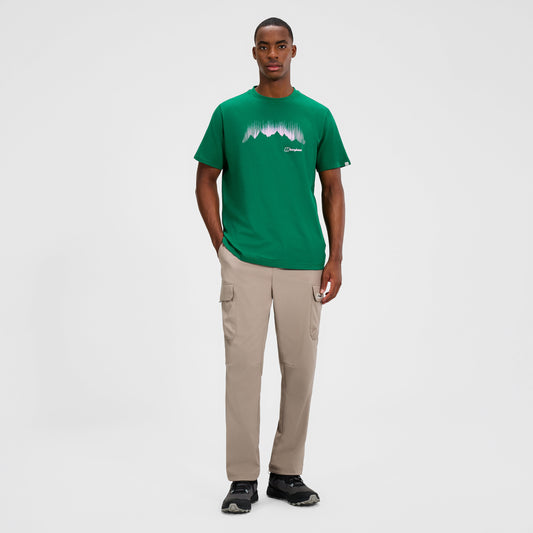 Herren Mountain Strike T-Shirt - Grün