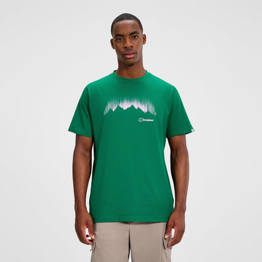 Herren Mountain Strike T-Shirt - Grün