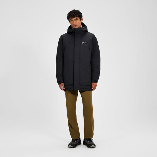 Wansbeck Isolierter Parka für Herren – Schwarz