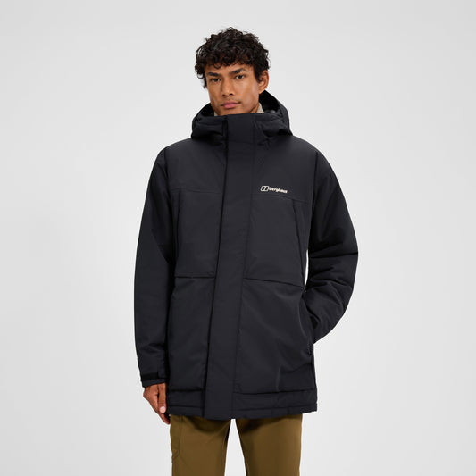 Wansbeck Isolierter Parka für Herren – Schwarz