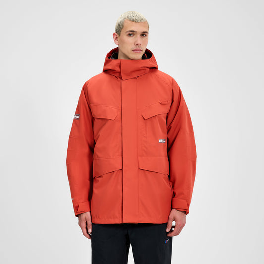 Unisex-Vulkanismus-Parka – Orange