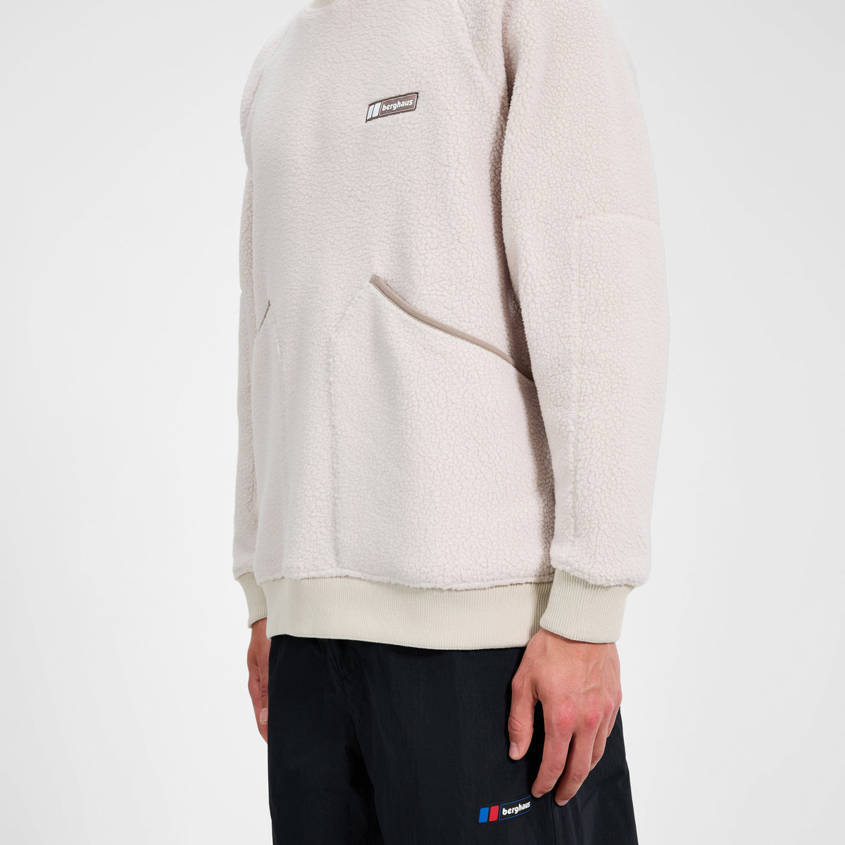 Unisex-Pullover Volcanism – Grau