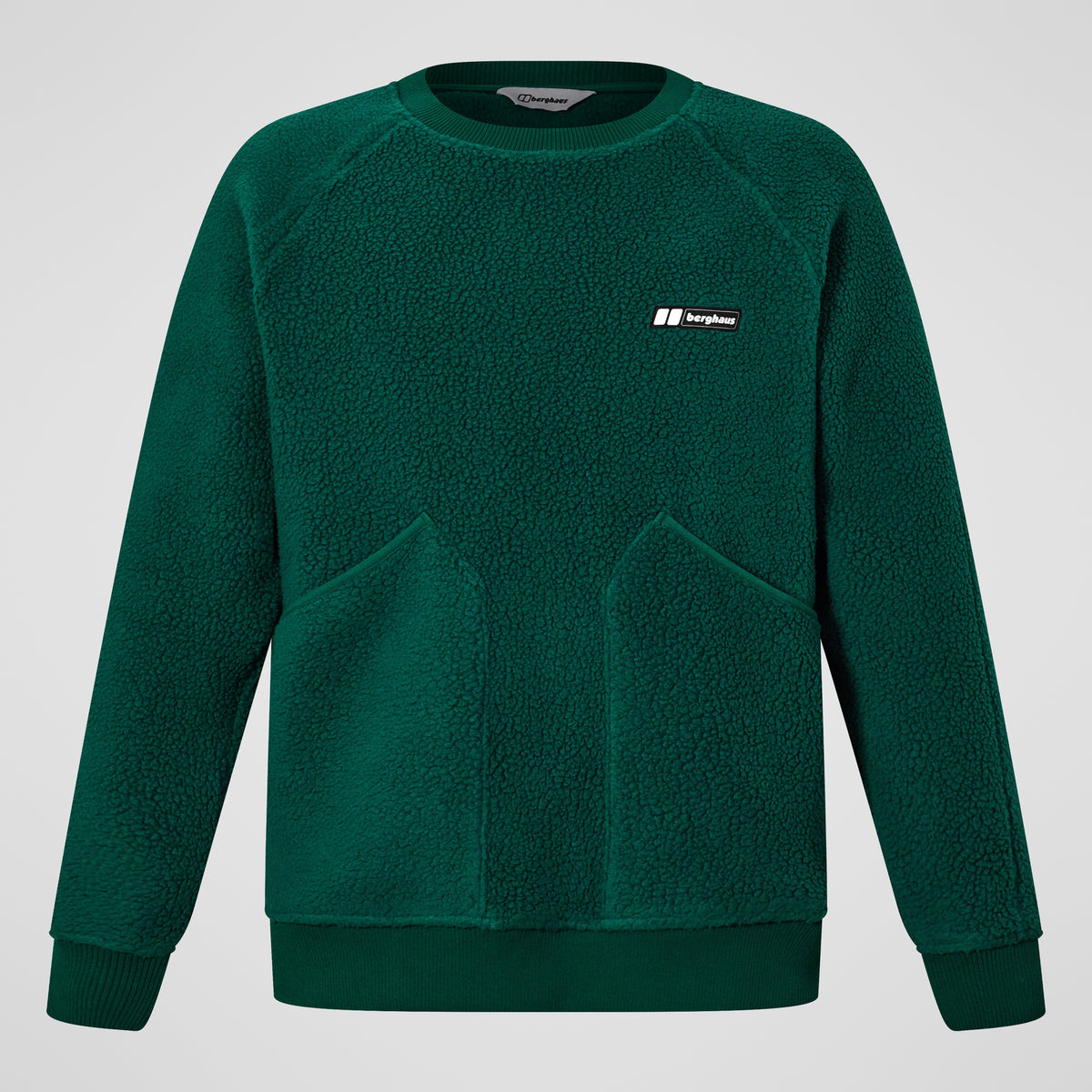 Unisex-Pullover Volcanism – Grün