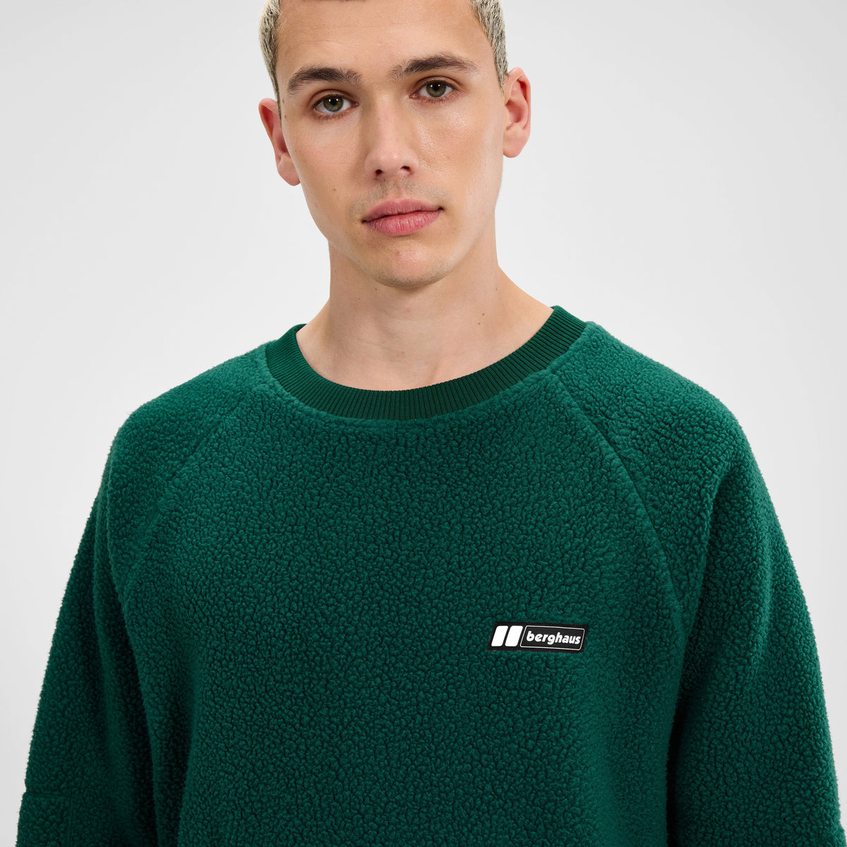 Unisex-Pullover Volcanism – Grün
