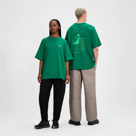 Unisex Volcanism T-Shirt – Grün
