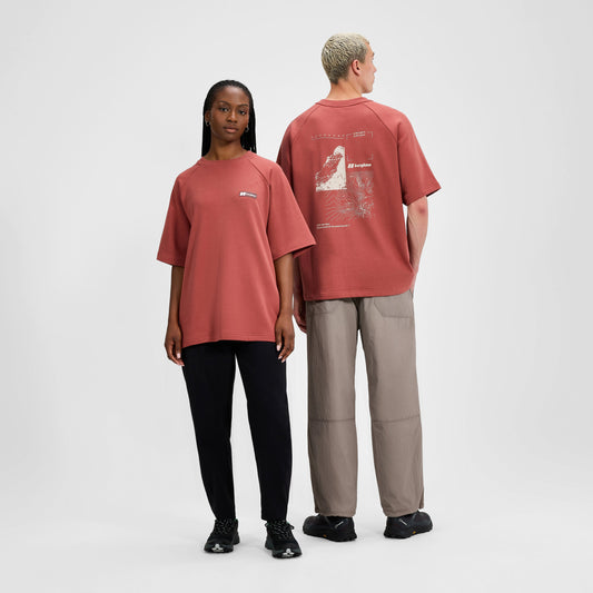 Unisex Volcanism T-Shirt - Rot