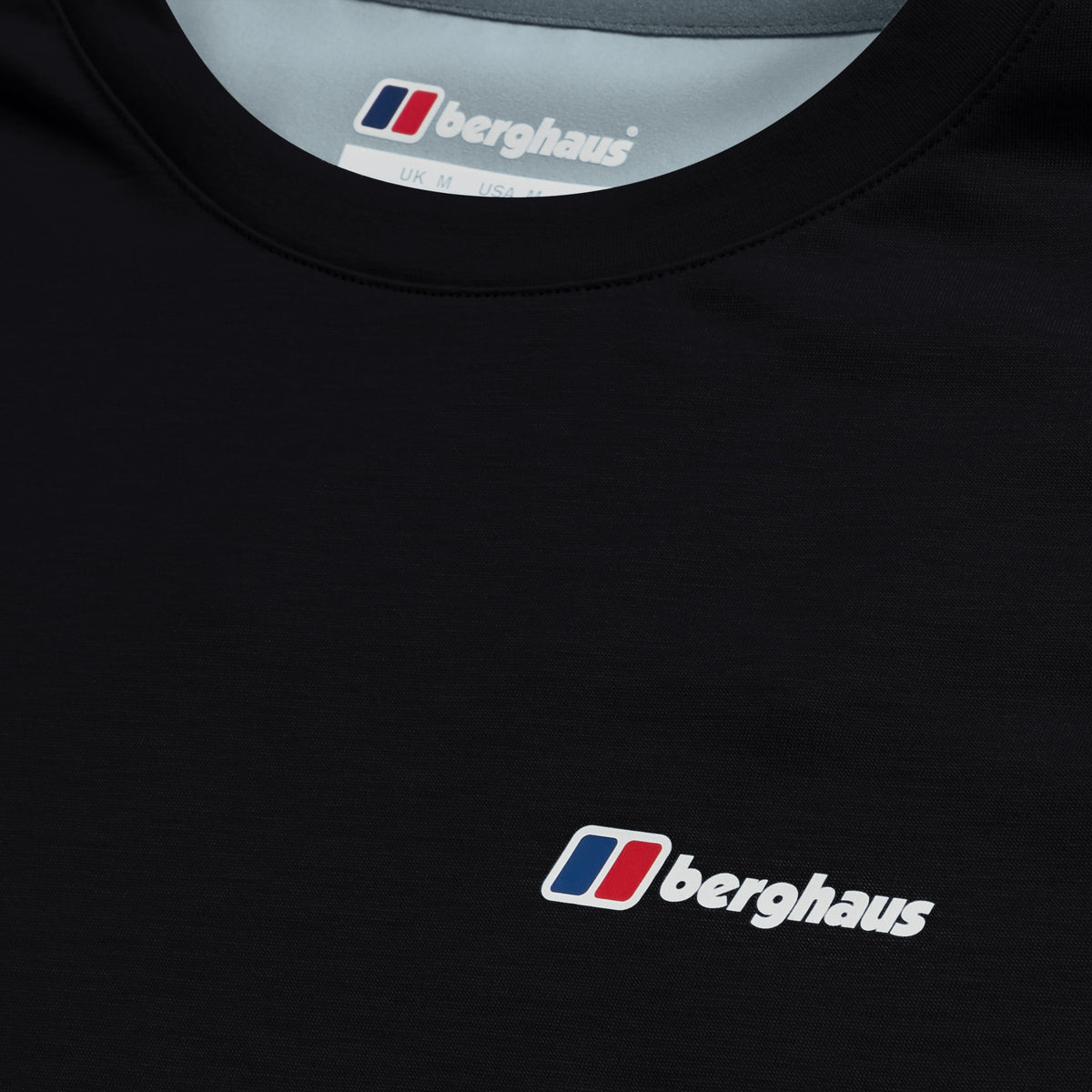 Men's Terrain Trek Tech Tee - Black/Grey