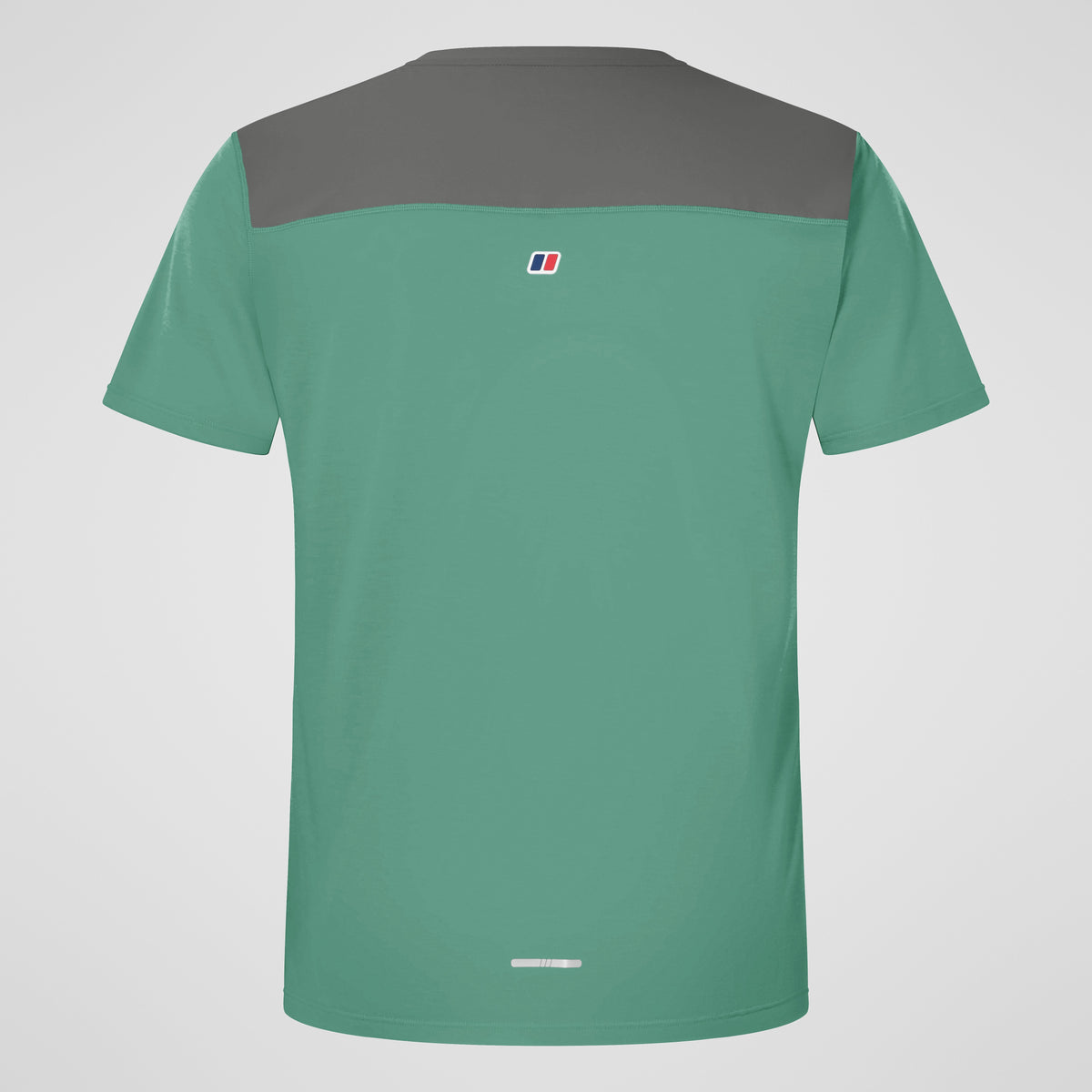Men's Terrain Trek Tech Tee - Green/Grey