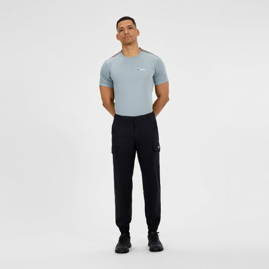 Herren-Cargohose Kirkfell – Schwarz