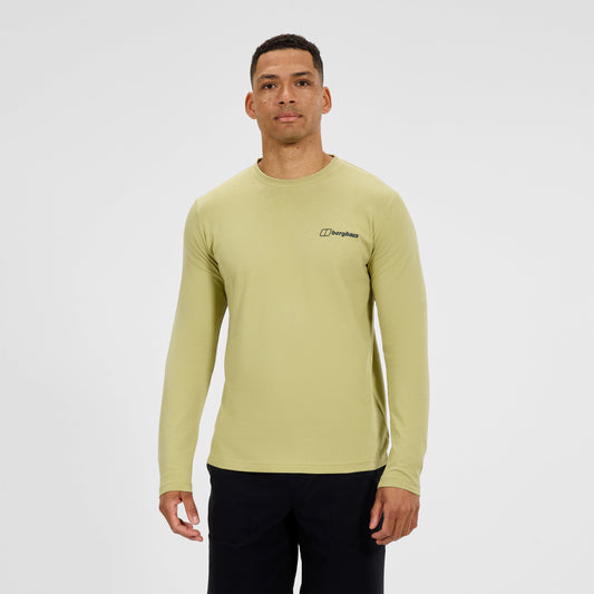 Men's Center Logo T-Shirt - Natur