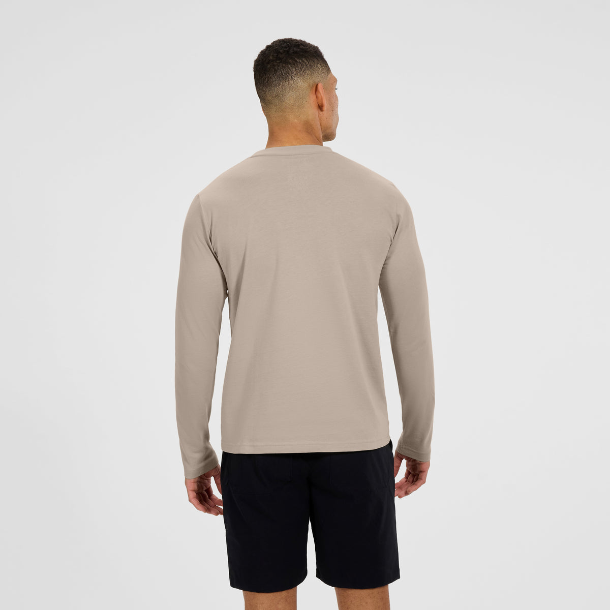 Men's Center Logo Tee - Grey