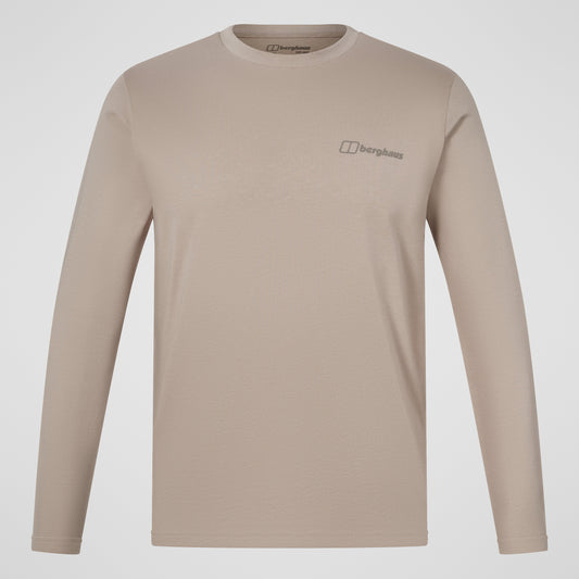 Men's Center Logo T-Shirt – Grau