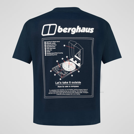 Unisex Compass Guide T-Shirt - Abenddämmerung