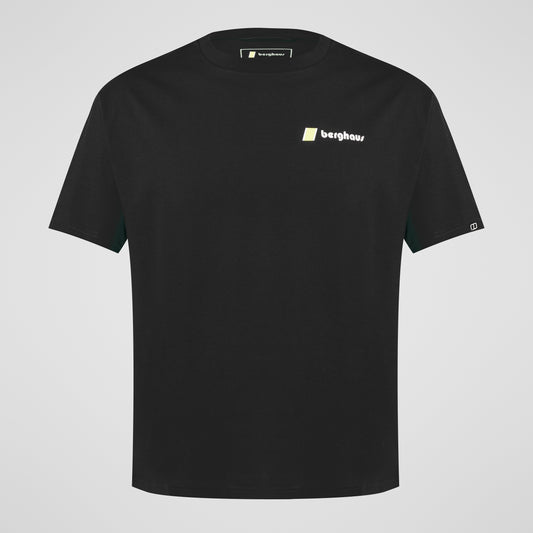Unisex Pioneer Circular Logo T-Shirt - Jet Black