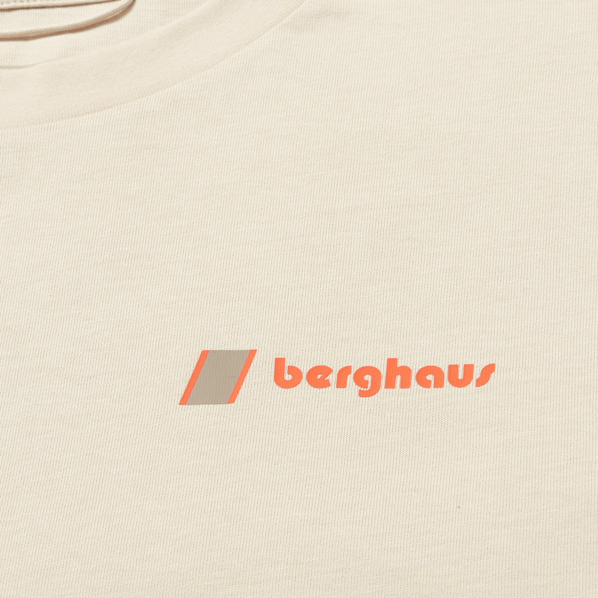 Unisex Pioneer Circular Logo Tee - Stone