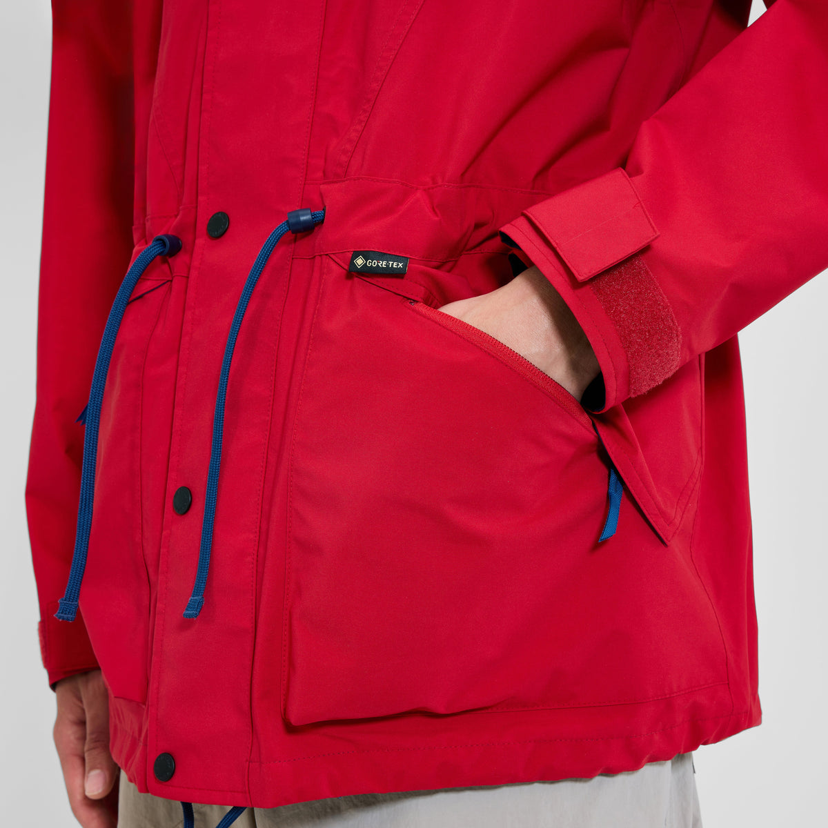Unisex Meru Mountain Gore-Tex Jacket - Red/Blue