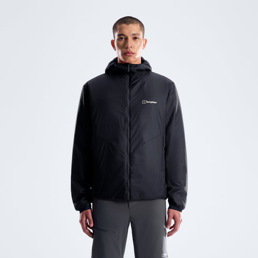 Herren-Theralite Versa Jacke - Schwarz/Schwarz