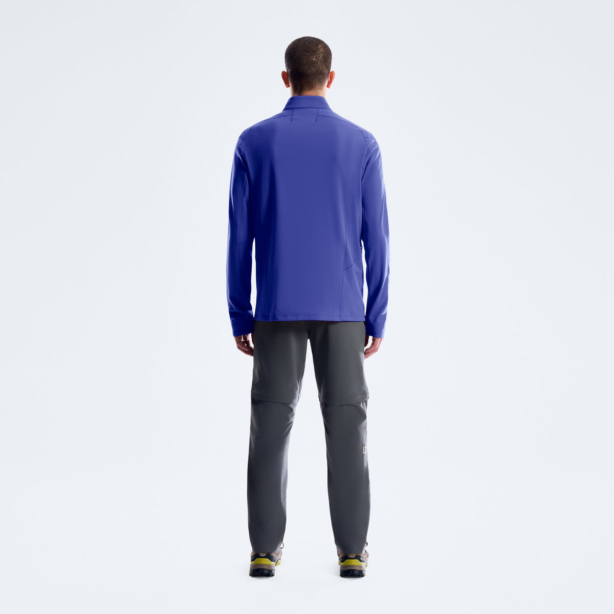 Men's Theralite Half Zip Tech Tee - Blue