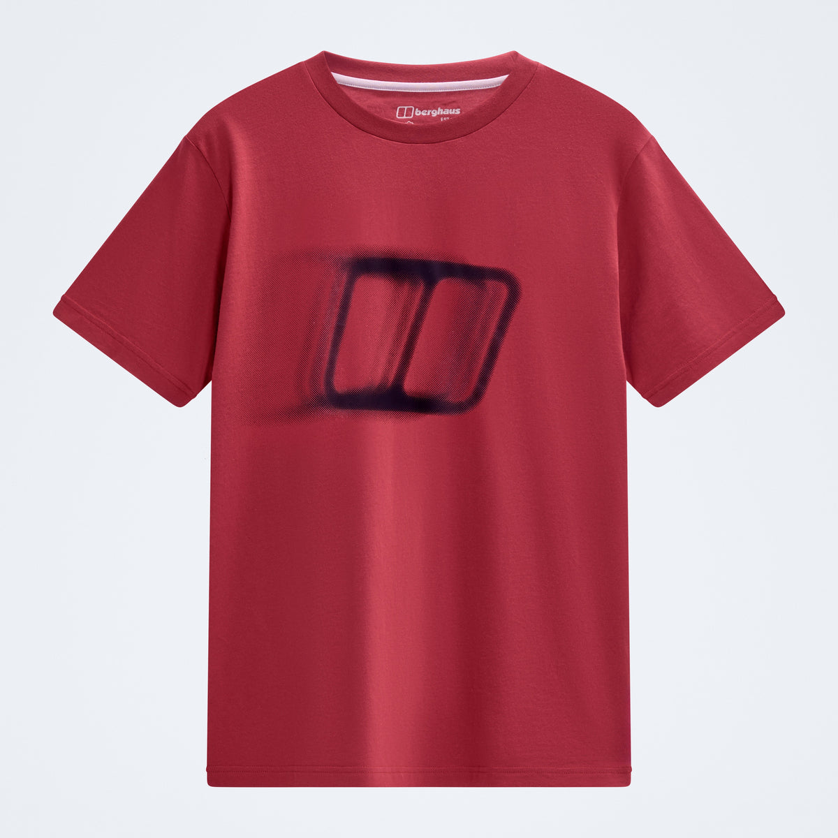 Herren Blockmorph Essential T-Shirt - Red Fury