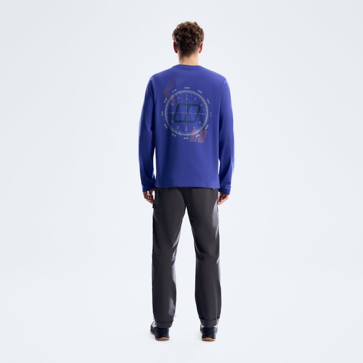 Herren Compass Essential T-Shirt - Flaschengrün