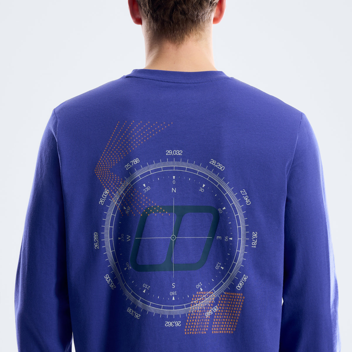 Herren Compass Essential T-Shirt - Flaschengrün