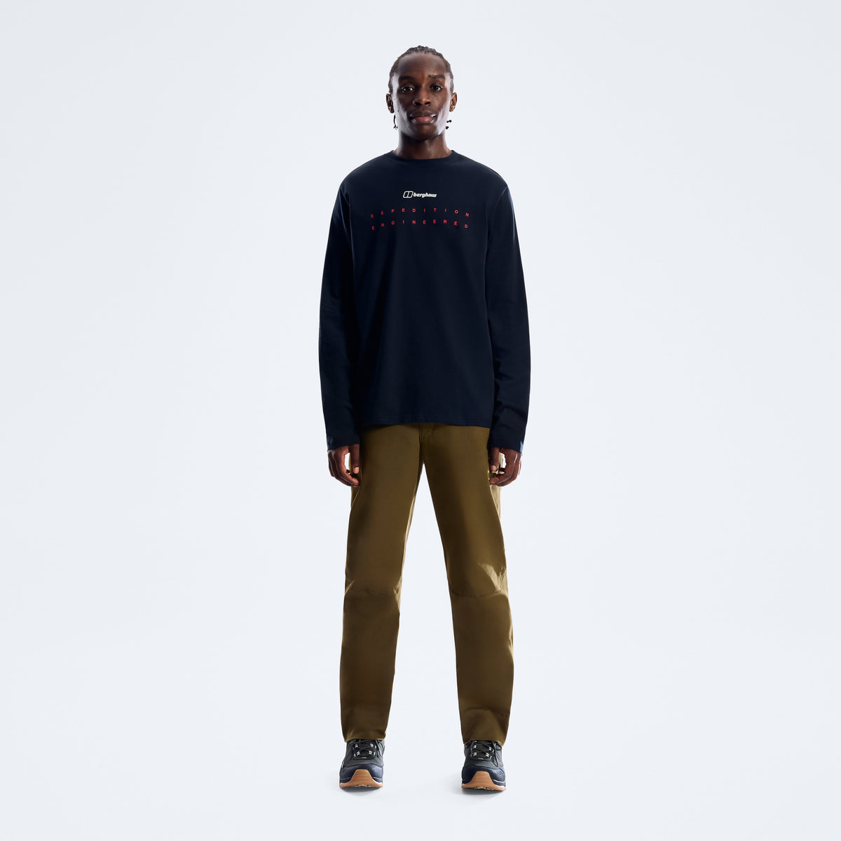 Men's Compass Essential Tee - Jet Black