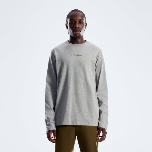 Men's Compass Essential Tee - Grey Marl