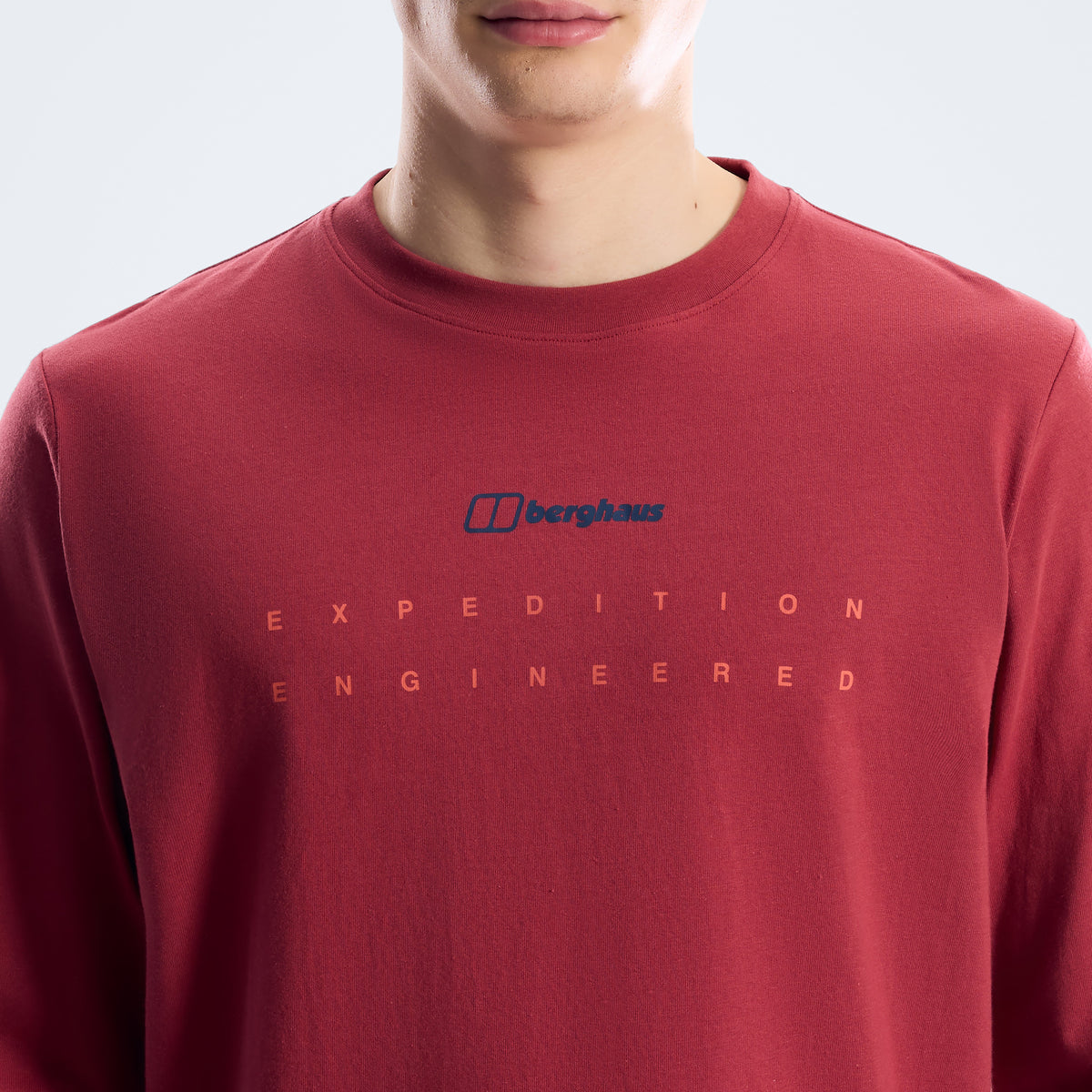Men's Compass Essential Tee - Red Fury