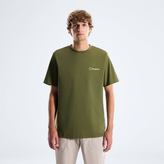 Herren Staticscape Essential T-Shirt – Cheviot-Grün