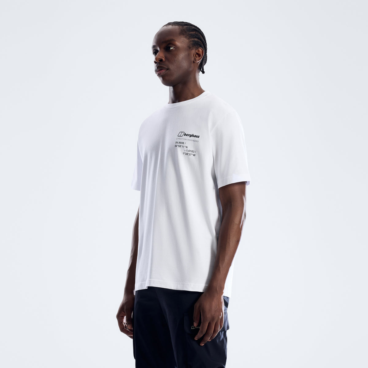 Men's Mount 10 Essential Tee - Pure White