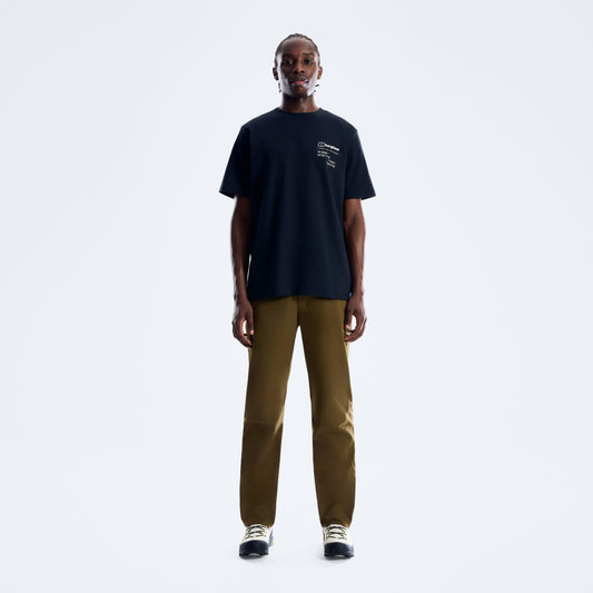 Herren Mount 10 Essential T-Shirt - Jet Black