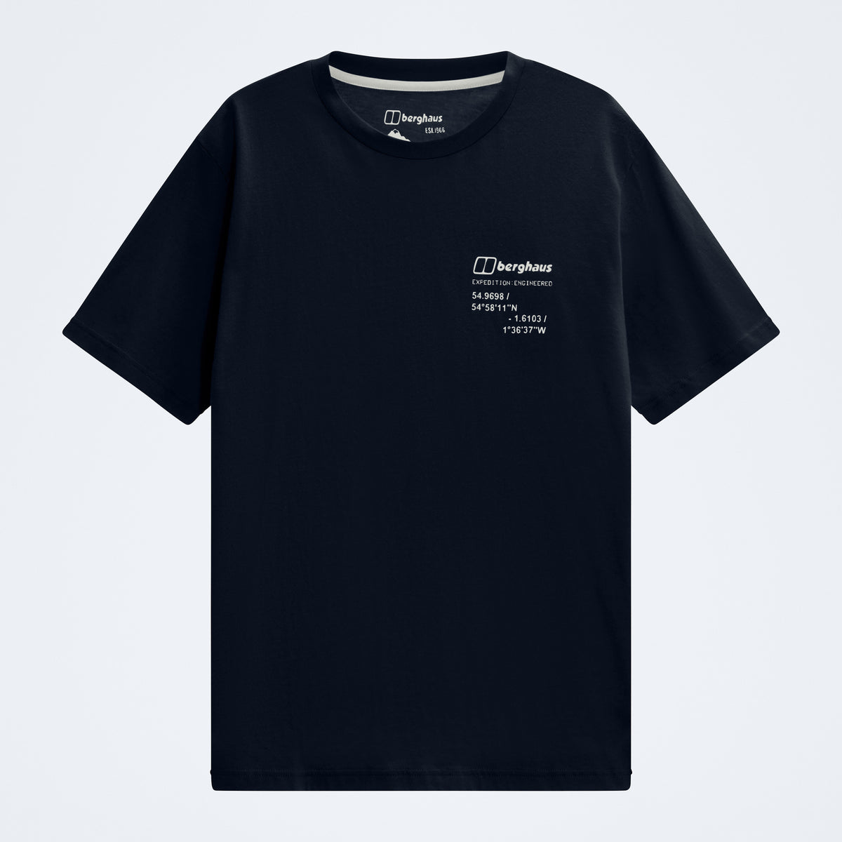 Men's Mount 10 Essential Tee - Jet Black